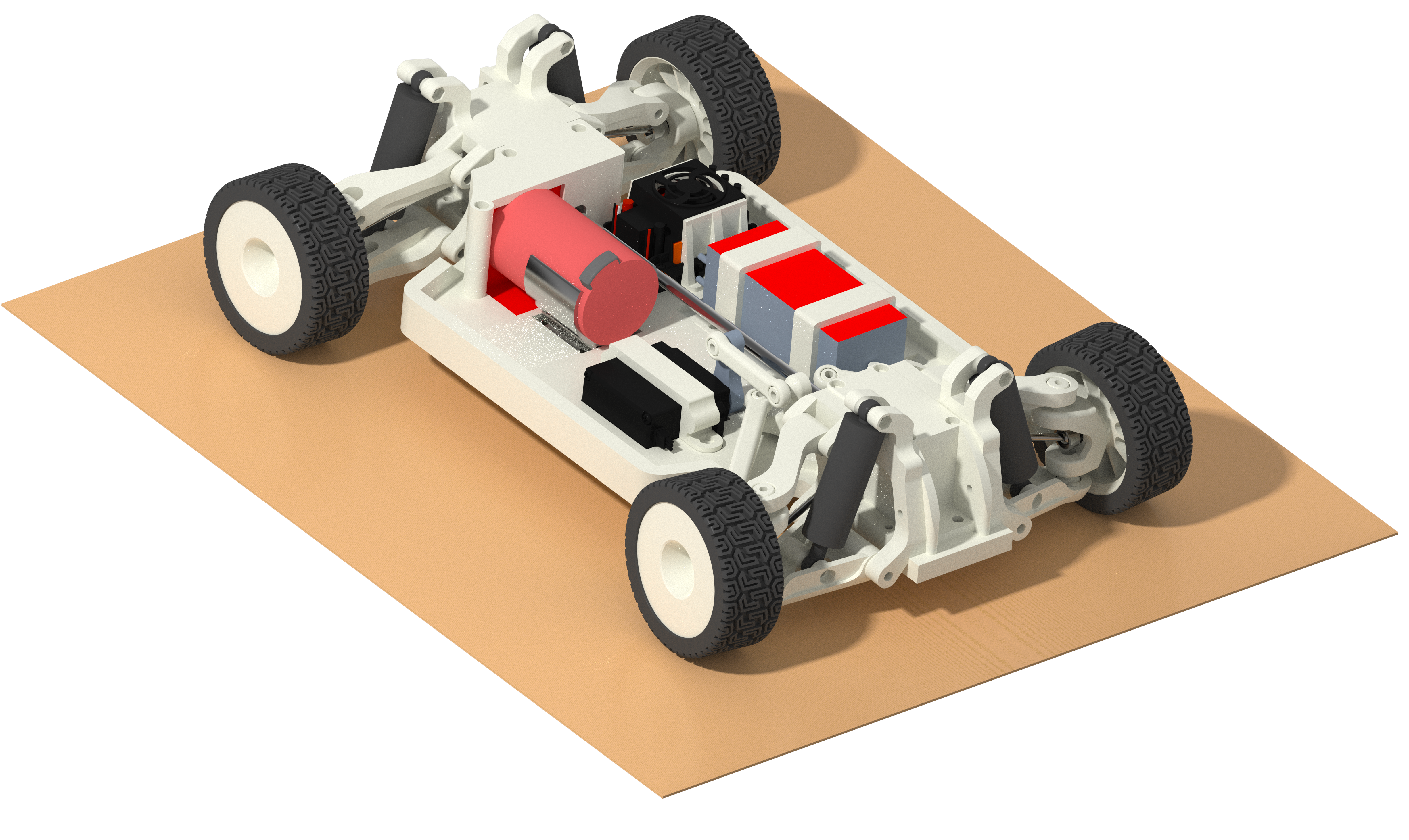 Voiture RC en impression 3D
